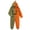 Split color pumpkin flannel, variant on CQXIDFH Onesie for Women Couple Split Color Pumpkin Flannel Hooded Jumpsuit Soft Fuzzy Matching Loungewear for Halloween & Movie Night Home Lounge Sleepwear