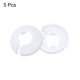 thumbnail image 3 of 5PCS Tapa de Decoración de Tubo 1in/26.5mm, Tapa de Tubo de Plástico PPR, Blanco, 3 of 6