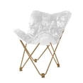 thumbnail image 3 of Urban Shop Mongolian Butterfly Chair, Available in Multiple Colors, 3 of 3