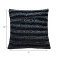 thumbnail image 3 of Coussin Tuxedo Noir 18X18 - Ensemble de 2, 3 of 4