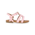 thumbnail image 4 of Wonder Nation Baby and Toddler Girls Knot Strappy Sandals, 4 of 5