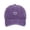 Purple, variant on Lispipm Women Men Washed Cotton Plain Baseball Cap Embroidery Heart Adjustable Dad Hats Low Profile Outdoor Sun Cap Blue