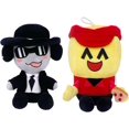 thumbnail image 1 of Genérico 2 Peluches Juego Forsaken Personajes Chance y Elliot Pizza Juguete Suave Coleccionable Tamaño 20 Cm, 1 of 8