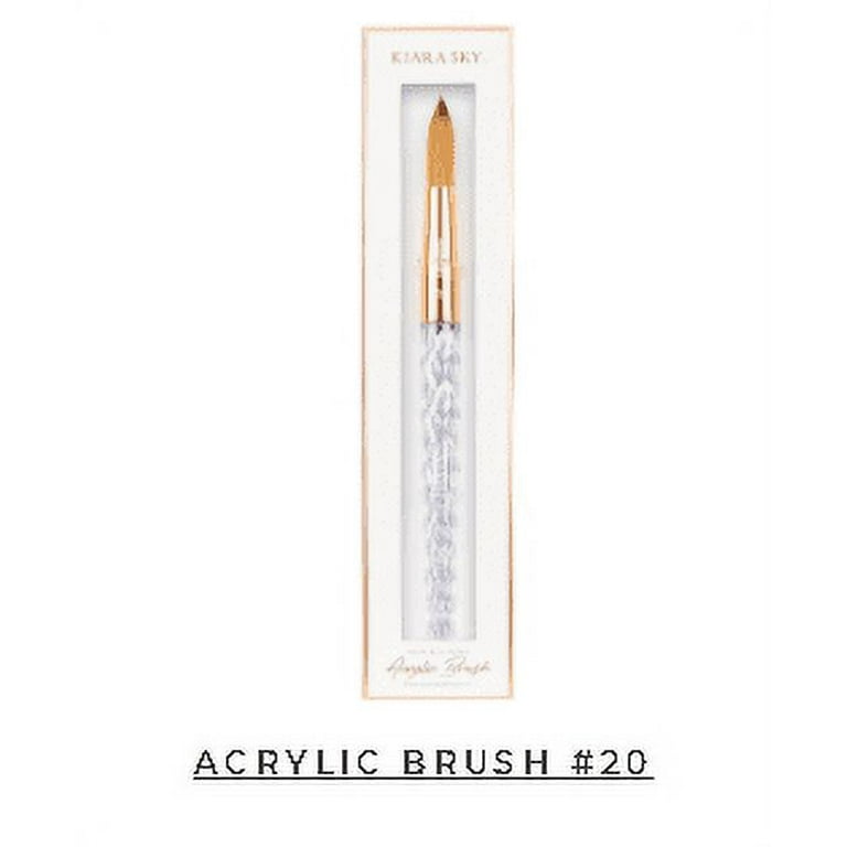 Black Magic Acrylic Brush (100% VEGAN Kolinsky Acrylic Nail Brush Size