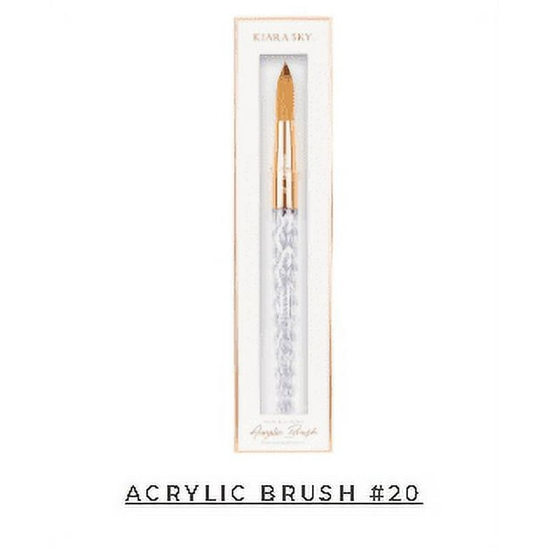 Kiara Sky Kolinsky Acrylic Brush, Size #14 Kiara Sky Kolinsky Acrylic Brush, Size #14