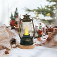 thumbnail image 5 of Zawou Vintage-Style Mini LED Oil Lamp Candle, Battery-Powered Ambient Light for Holiday Tables, Christmas Tree, or Indoor Night Decoration, 5 of 6