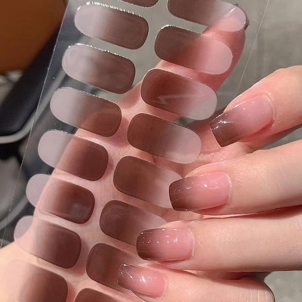 EZLIFE Pegatinas para uñas con degradados para primavera y verano ✧ M3R5