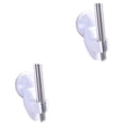 thumbnail image 3 of Soporte de cabezal de ducha Yuarrent acoplable fuerte color Blanco 2Conjunto, 3 of 6
