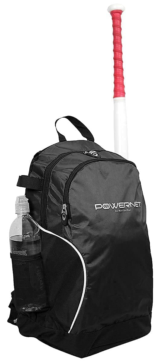PowerNet Baseball Softball Backpack M - BLACK