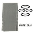 thumbnail image 3 of Tejido de repuesto para tumbona de playa Sunnimix silla reclinable Gris blanco, 3 of 6