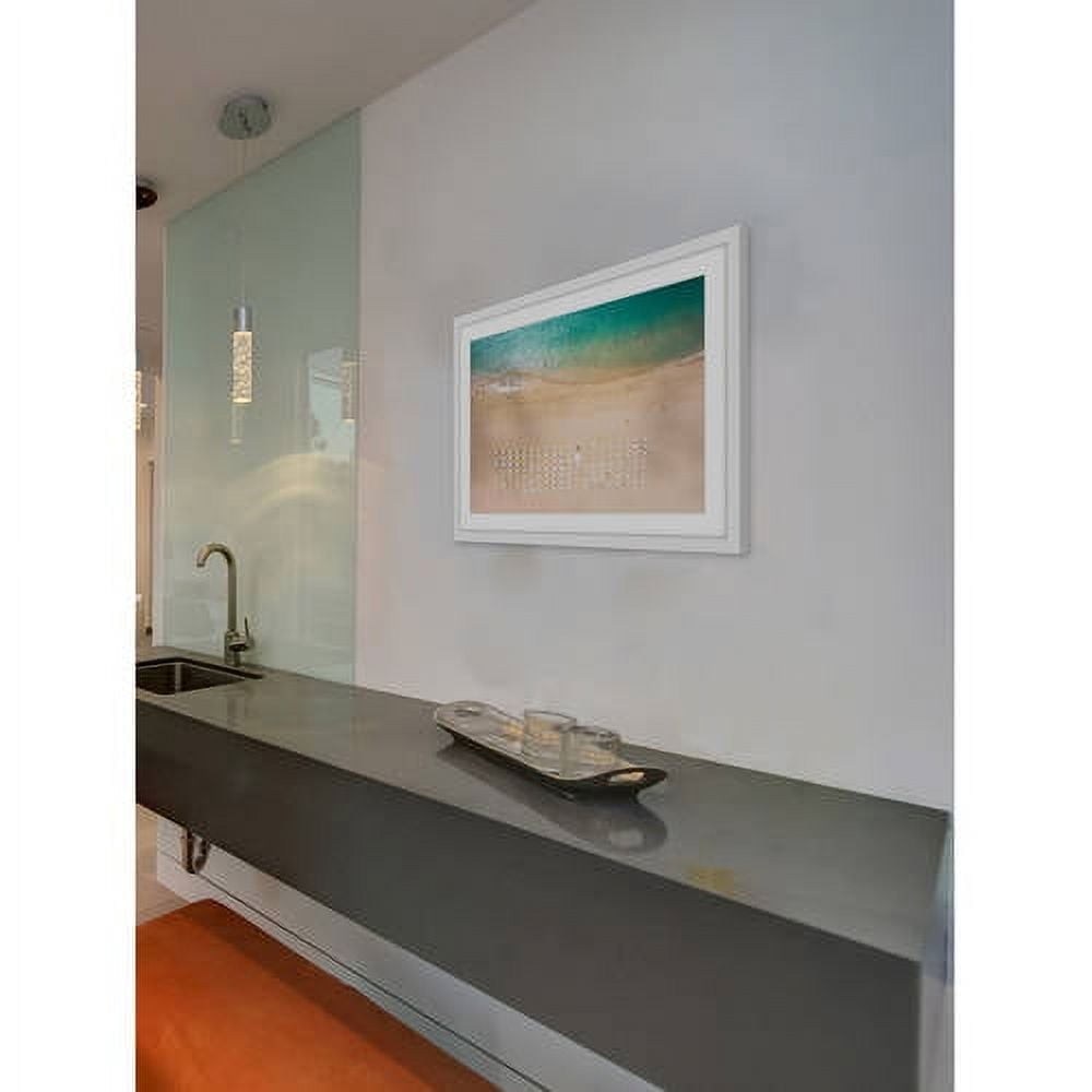"Beach Goers" Framed Painting Print