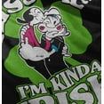 thumbnail image 5 of Popeye Olive Kiss Me Im Kinda Irish Romper Boys or Girls Infant Baby Brisco Brands 12M, 5 of 7