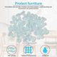 thumbnail image 4 of 40 Pack Clear Silicone Bumpers for Doors and Glass Tables Wall Mounted Rubber Protectors, 4 of 5