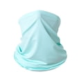 thumbnail image 2 of Cooling Neck Gaiter Face Mask, Sun Protection Masks Gator, Windproof Bandana for Skiing, Fishing, Hiking, Cycling Sky Blue, 2 of 5