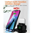 thumbnail image 2 of A9 Wireless Wharger Wireless Charging 6 In 1 Mobile Phone Headset Charger, 2 of 4