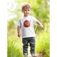 thumbnail image 2 of Hairy Monster Counting T-Shirt Infant -Image by Shutterstock,  6 Months, 2 of 4