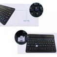 thumbnail image 3 of 7 inch Ultra-Slim Bluetooth Keyboard Compatible with iPad /iPad Air/iPad 9.7-inch/iPad Pro/iPad Mini   and Other Bluetooth Enabled Devices Including iOS  Android  Windows  Black, 3 of 8
