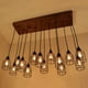 thumbnail image 2 of Toystoory Lámpara colgante de jaula de metal negro, estilo industrial retro, resistente y duradero, vintage, industrial Iluminación novedosa, 2 of 6