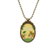 thumbnail image 1 of hula Brasil Carnaval lema Brasil Collar Colgante Vintage de bronce antiguo de joyeria de lujo de regalo Unbranded M, 1 of 3