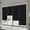Black, variant on 6 count 23 x 110 Inches Temporary Blinds No Tools Cut to Size Fabric Paper Shades Adhesive Blinds for Door Sliding Door Window Light Filtering Pleated Shades (White)