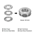 thumbnail image 4 of Uxcell S51204 Thrust Ball Bearing 20x40x14mm Stainless Steel with Washers 2 Pack, 4 of 4