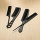 thumbnail image 5 of Set de 2 peines de peluquería: peine de pelo fino, peine de pelo de púas anchas, peine de corte negro, peine de peinado, peine de peluquería apto para todo tipo de cabello, 5 of 8
