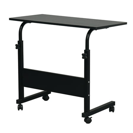 Ubesgoo Laptop Table Adjule Height Standing Computer Desk Portable Stand Up Work Station Cart Tray Side For Sofa And Bed Black