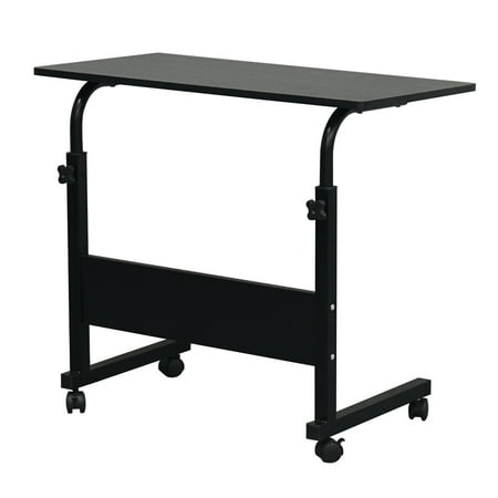 UBesGoo Laptop Table Adjustable Height Standing Computer Desk Portable Stand Up Work Station Cart Tray Side Table for Sofa and