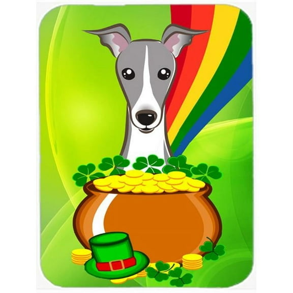 Carolines Treasures  Italian Greyhound St. Patricks Day Mouse Pad