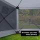 thumbnail image 5 of Panel lateral para toldo MASTERCANOPY Escape Screen Shelter, 5 of 8
