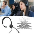 thumbnail image 4 of Auriculares Telefónicos, El Enchufe y El Reproducción de los Auriculares al Cliente de Micrófono Mudo Admiten Un Puerto de 3.5 mm Para Tabletas para Computadoras Portátiles, 4 of 7