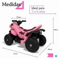 thumbnail image 5 of Cuatrimoto Eléctrica Infantil D/ Dinosaurio TEK-1818, 5 of 5