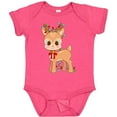 thumbnail image 3 of Inktastic Cute Christmas Reindeer with Christmas Lights Boys or Girls Baby Bodysuit, 3 of 5