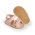 thumbnail image 6 of UYYX Infant Shoes Baby Girl Shoes 3-6 Months Infant Baby Girl Boy Sandals Comfort Summer Outdoor Casual Beach Shoes, 6 of 9