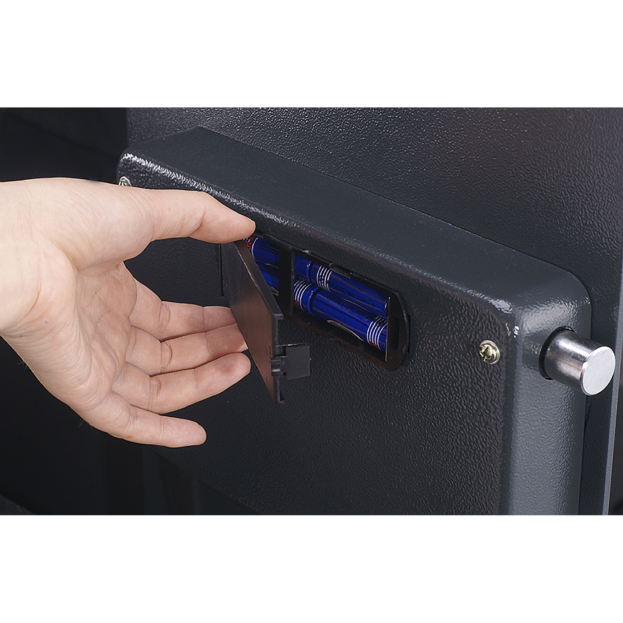 PARAGON SAFES 7775 Electronic Safe Box – 1.8cf Solid Steel Safe with Digital Keypad and 2 Manual Override Keys for Home or Office (Dark Gray)