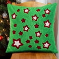 thumbnail image 5 of Hot6sl Ofertas de La Semana Almohada Navideña Cojines Navideños Decorativos Cojines de Menta Decoraciones Navideñas Rojas y Blancas Linda Almohada de Peluche Funda de Cojín Decorativo Navideño, 5 of 5
