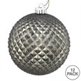 thumbnail image 2 of Vickerman N188425D 2,75 Po. Ornement Boule Pailletée Durian Calcaire 12 par Sac, 2 of 3