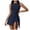 C-Navy69, variant on DHFJKG Tennis Dresses For Women Athletic Dress With Built In Shorts Sleeveless Casual Fitness Mini Dress Gym Sportswear Trendy Dresses