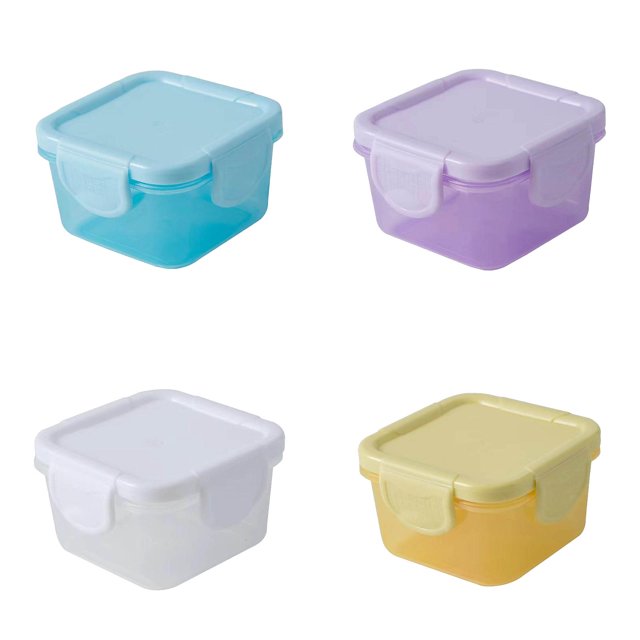 10 Pcs Boîtes Alimentaires Portatives Petits Contenants avec Couvercles Bol de Rangement 150 ml avec Couvercles Contenants pour Congélateur Petits Contenants Alimentaires Réutilisables pour Réfrigérateur 1/2/6/4/6 Pcs