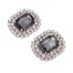 thumbnail image 1 of Sonducket Clips de zapatos de diamantes de imitación Hebilla de boda DIY Zapato de novia Encantos decorativos Rojo Ropa, zapatos y accesorios Miscelánea Gris, 1 of 1
