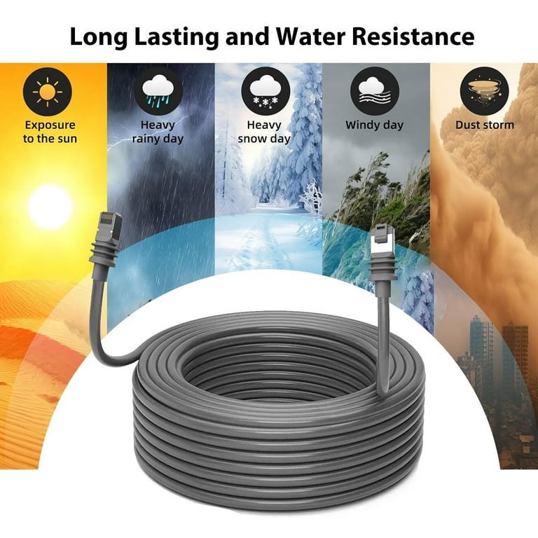 Amazon.com: 49FT Starlink Gen 3 Cable, 24AWG Extension