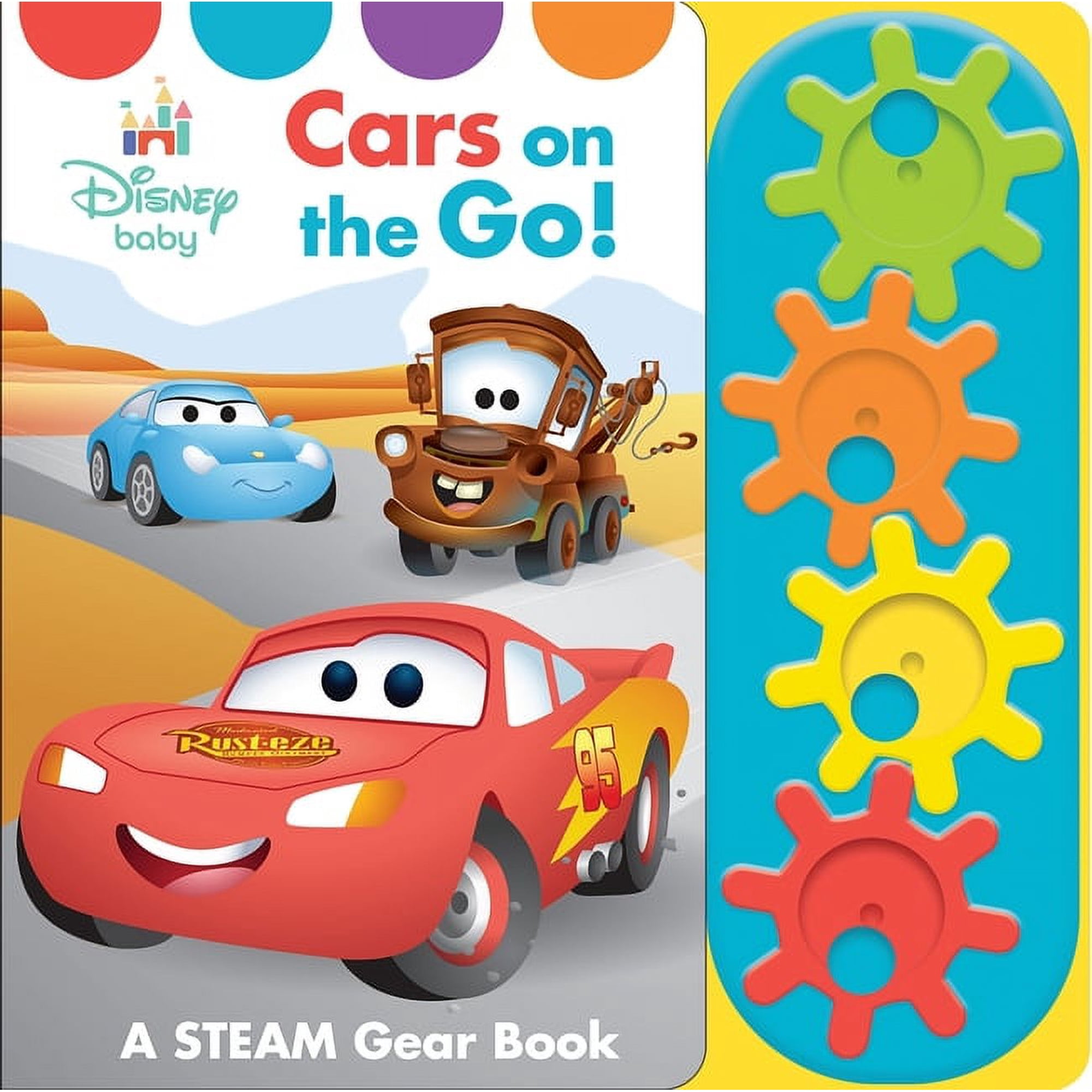 Disney Baby Cars on the Go a Stem Gear Book