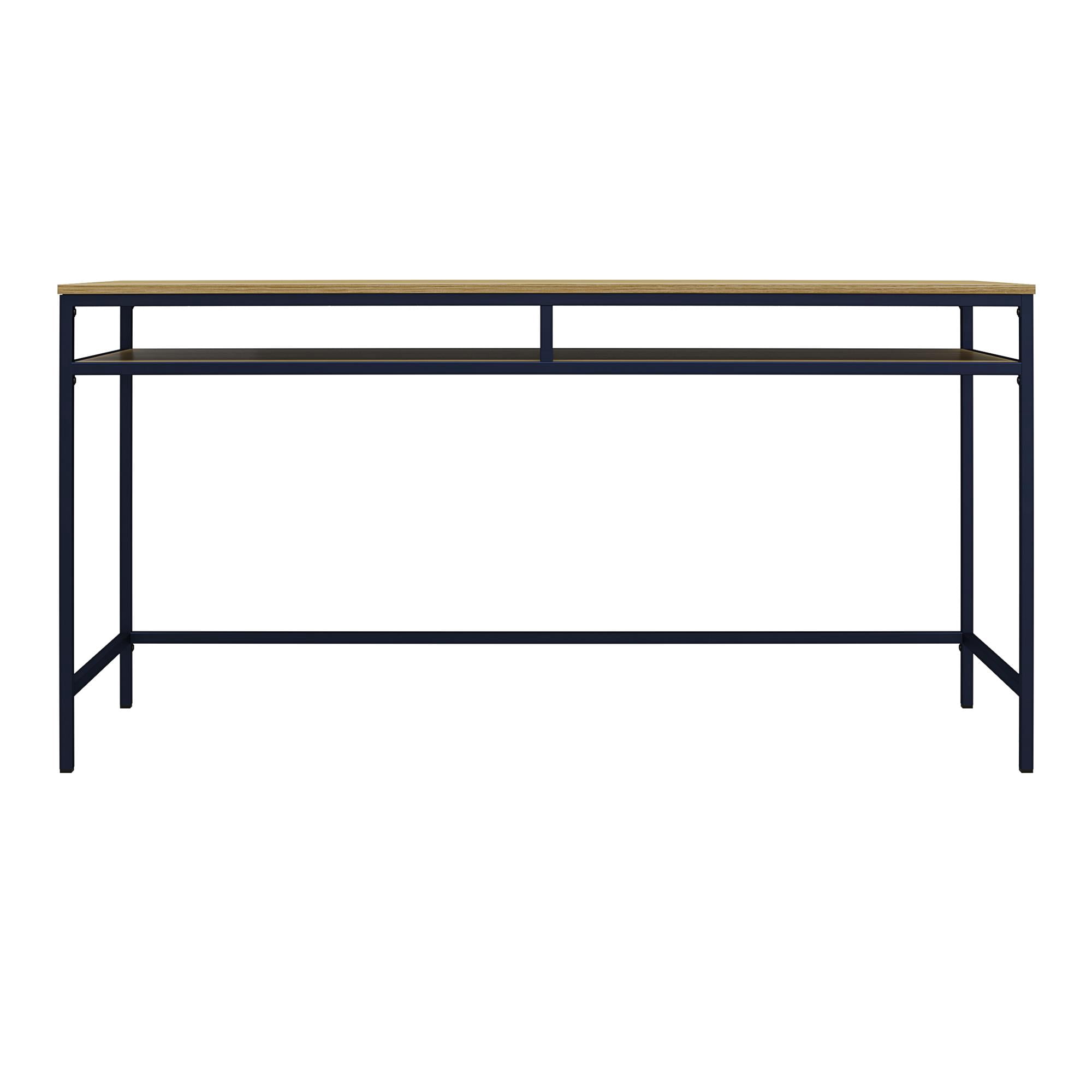 Ameriwood Home Bentley Computer Desk, Navy/Oak