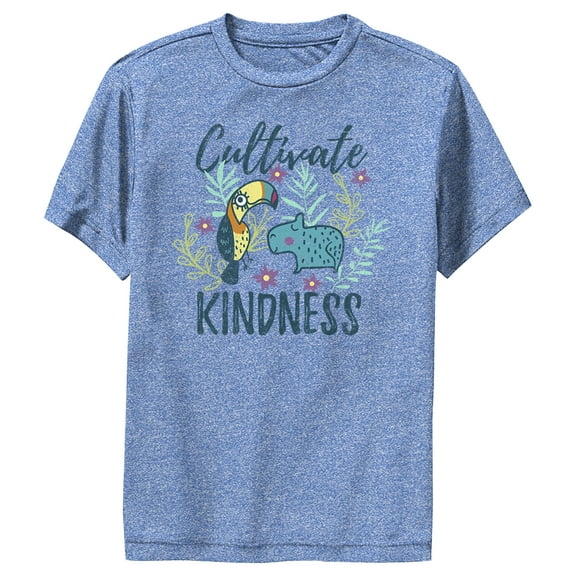 Boy's Encanto Cultivate Kindness  Performance Graphic Tee Royal Blue Heather Medium
