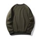thumbnail image 4 of Sudaderas Para Hombres Suéter Polar Suéter de Cuello Redondo de Color Sólido Suéter de Manga Larga Suéter Suelto Top Odeerbi ODB-4, 4 of 5