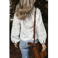 thumbnail image 2 of 100% Cotton White Blouse - Stylish Puff Sleeve Design for Daily Wear | [ZhiHiMeRi] | (US 4-6)S, 2 of 12