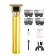 thumbnail image 1 of 1 Set Hair Hair Clipper Zero Blade Distance Sharp Cutter  Stuck Hair Delicate Pattern Retro Push Cutter Hair Shaver Cutting Machine Hair Salon Supply, 1 of 10