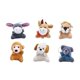 thumbnail image 1 of 6 piezas mini animales peluche juguetes pellintos llaves animales holdiay accesorios encantadores de felpa juguetes para el presente de vacaciones, 1 of 10