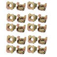 thumbnail image 1 of Unique Bargains 20pcs M8 65Mn Spring Steel Captive Cage Nut for Server Shelf Cabinet, 1 of 3