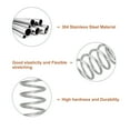 thumbnail image 4 of Uxcell 5Pcs Wire Diameter 0.024", OD 0.24", Free Length 0.2" 304 Stainless Steel Coil Mechanical Compressed Spring, 4 of 7